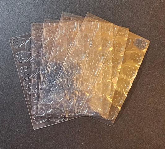 Lot 5 feuilles de gels pads